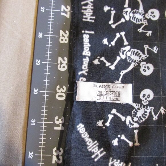 Halloween Scarf - Elaine Gold for Collection XIIX ltd. - Picture 2 of 3